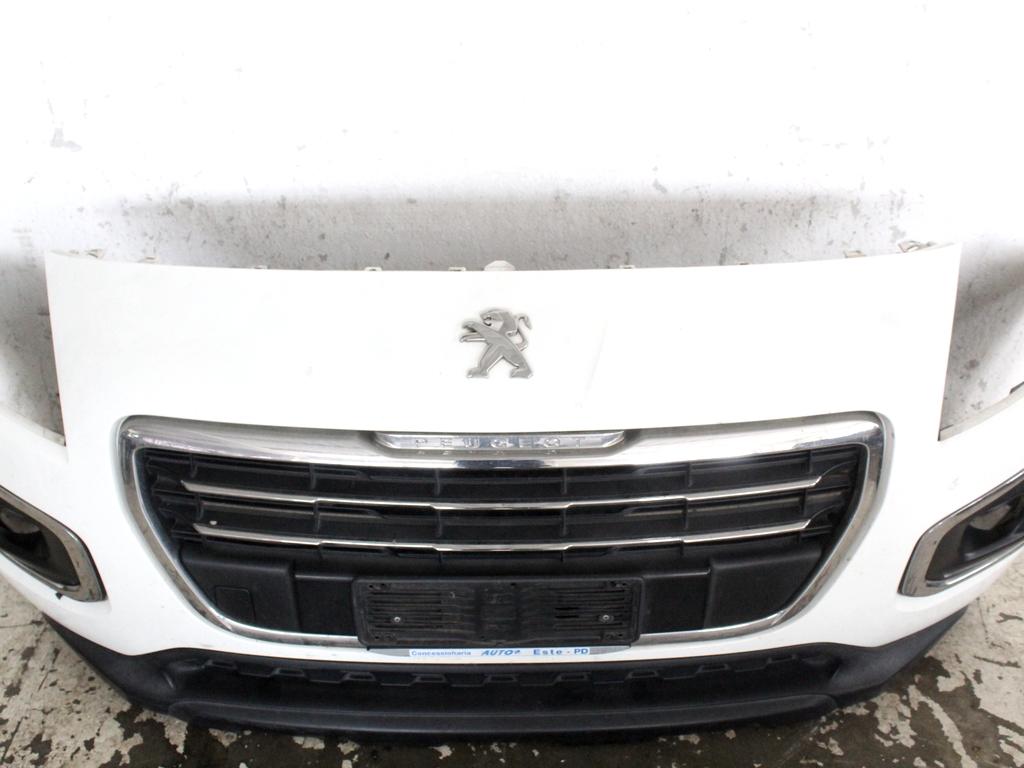 1611182380 PARAURTI ANTERIORE PEUGEOT 3008 1.6 D 84KW 6M 5P (2013) RICAMBIO USATO