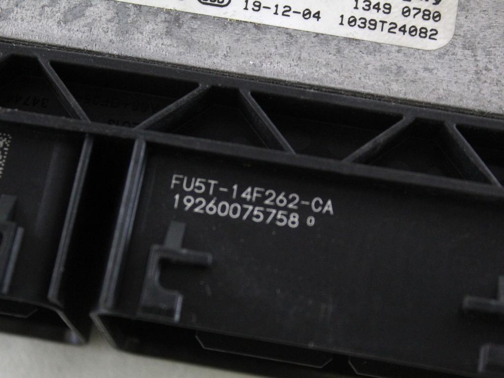 J1B1-12A650-TA CENTRALINA INIEZIONE MOTORE FORD FIESTA 1.5 D 63KW 6M 5P (2020) RICAMBIO USATO 0281035326