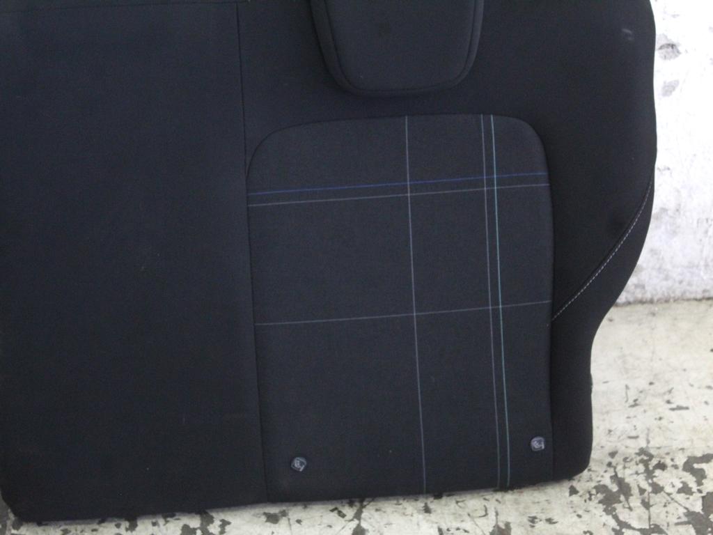 2443582 SCHIENALE SEDILE POSTERIORE SDOPPIATO LATO SINISTRO FORD FIESTA 1.5 D 63KW 6M 5P (2020) RICAMBIO USATO