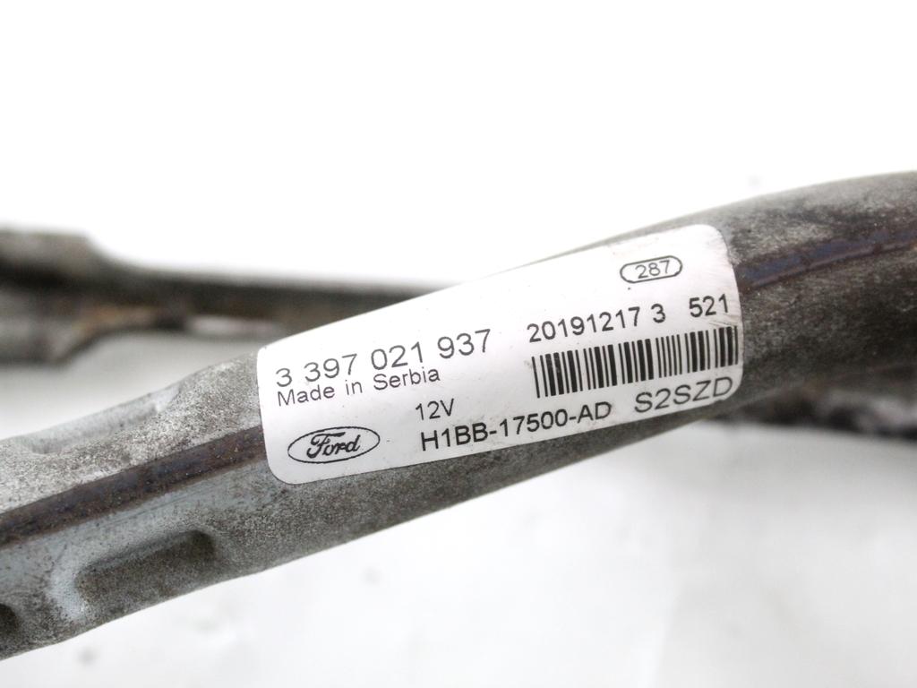 H1BB-17504-AD MOTORINO ASTA TERGIPARABREZZA FORD FIESTA 1.5 D 63KW 6M 5P (2020) RICAMBIO USATO 3397021937 H1BB-17500-AD 3397021937