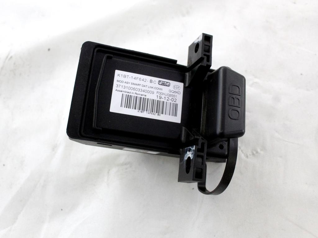 K1BT-14F642-BC CENTRALINA PRESA DIAGNOSI OBD AUTO FORD FIESTA 1.5 D 63KW 6M 5P (2020) RICAMBIO USATO