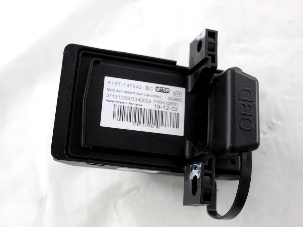 K1BT-14F642-BC CENTRALINA PRESA DIAGNOSI OBD AUTO FORD FIESTA 1.5 D 63KW 6M 5P (2020) RICAMBIO USATO