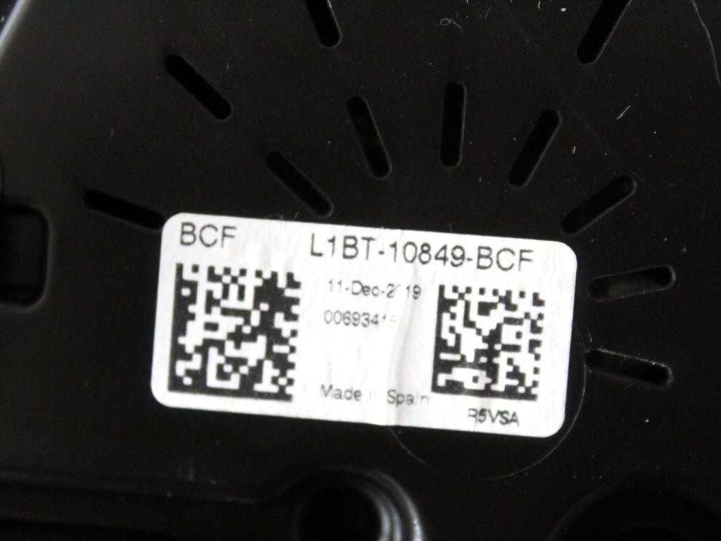 L1BT-10849-BCF QUADRO STRUMENTI CONTACHILOMETRI FORD FIESTA 1.5 D 63KW 6M 5P (2020) RICAMBIO USATO