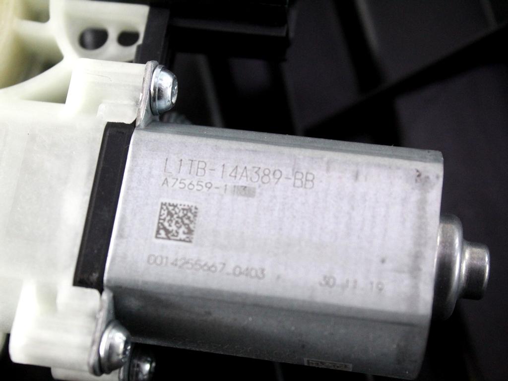 L1BB-A23200-CB MOTORINO MECCANISMO ALZA-VETRO ALZA-CRISTALLO PORTA ANTERIORE DESTRA FORD FIESTA 1.5 D 63KW 6M 5P (2020) RICAMBIO USATO L1TB-14A389-BB