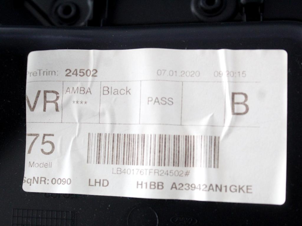 H1BB-A23942-AN1GKE PANNELLO INTERNO PORTA ANTERIORE DESTRA FORD FIESTA 1.5 D 63KW 6M 5P (2020) RICAMBIO USATO