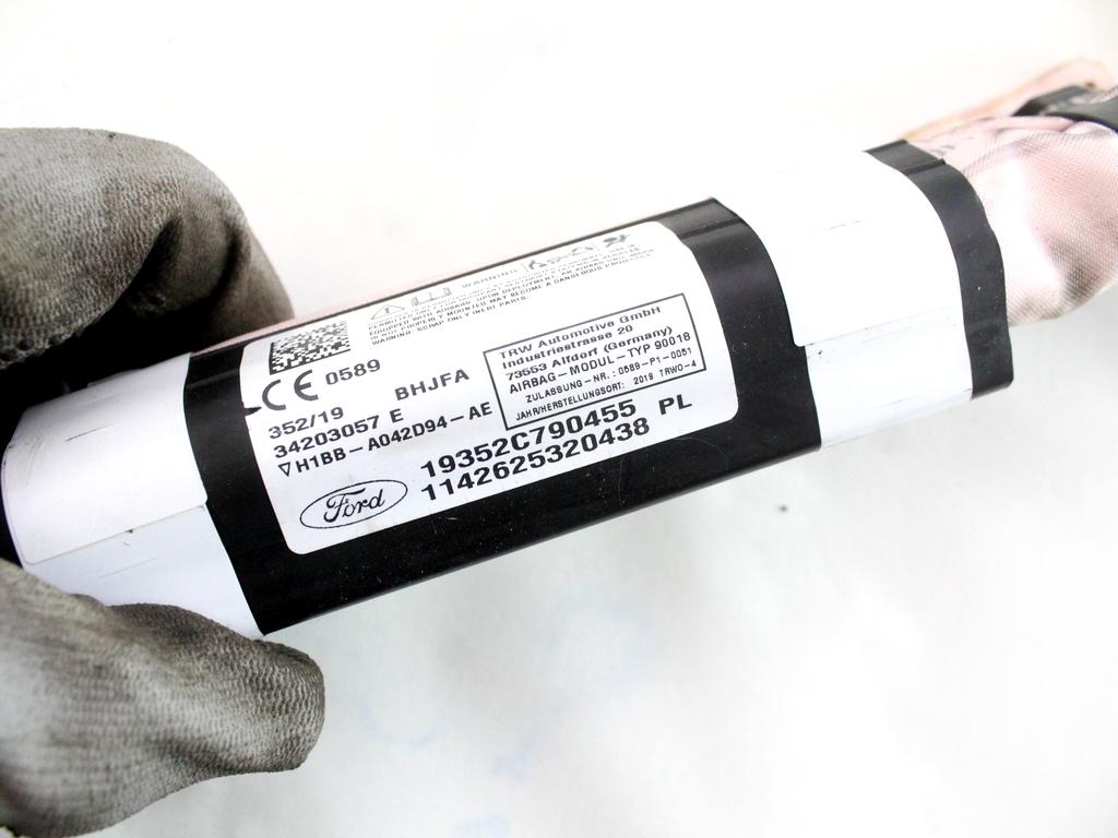 H1BB-A042D94-AE AIRBAG LATERALE A TENDINA LATO DESTRO FORD FIESTA 1.5 D 63KW 6M 5P (2020) RICAMBIO USATO