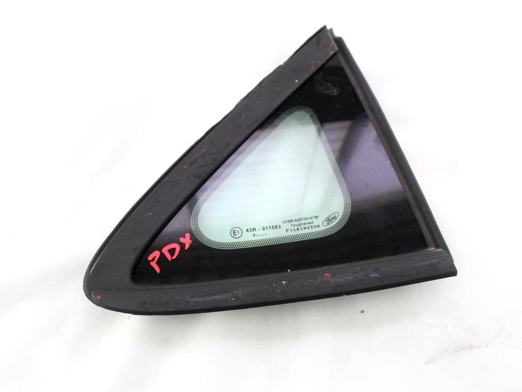 H1BB-A29750-A VETRO FISSO PARAFANGO POSTERIORE DESTRO FORD FIESTA 1.5 D 63KW 6M 5P (2020) RICAMBIO USATO