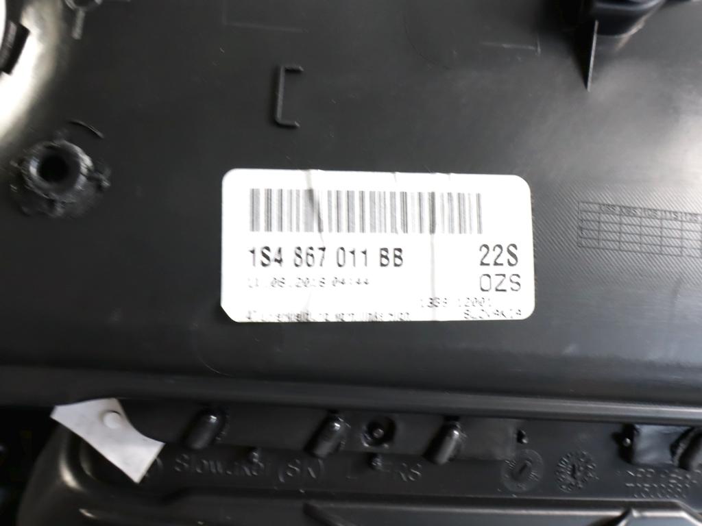 1S4867011 PANNELLO INTERNO PORTA ANTERIORE SINISTRA VOLKSWAGEN UP 1.0 B 44KW 5M 5P (2016) RICAMBIO USATO