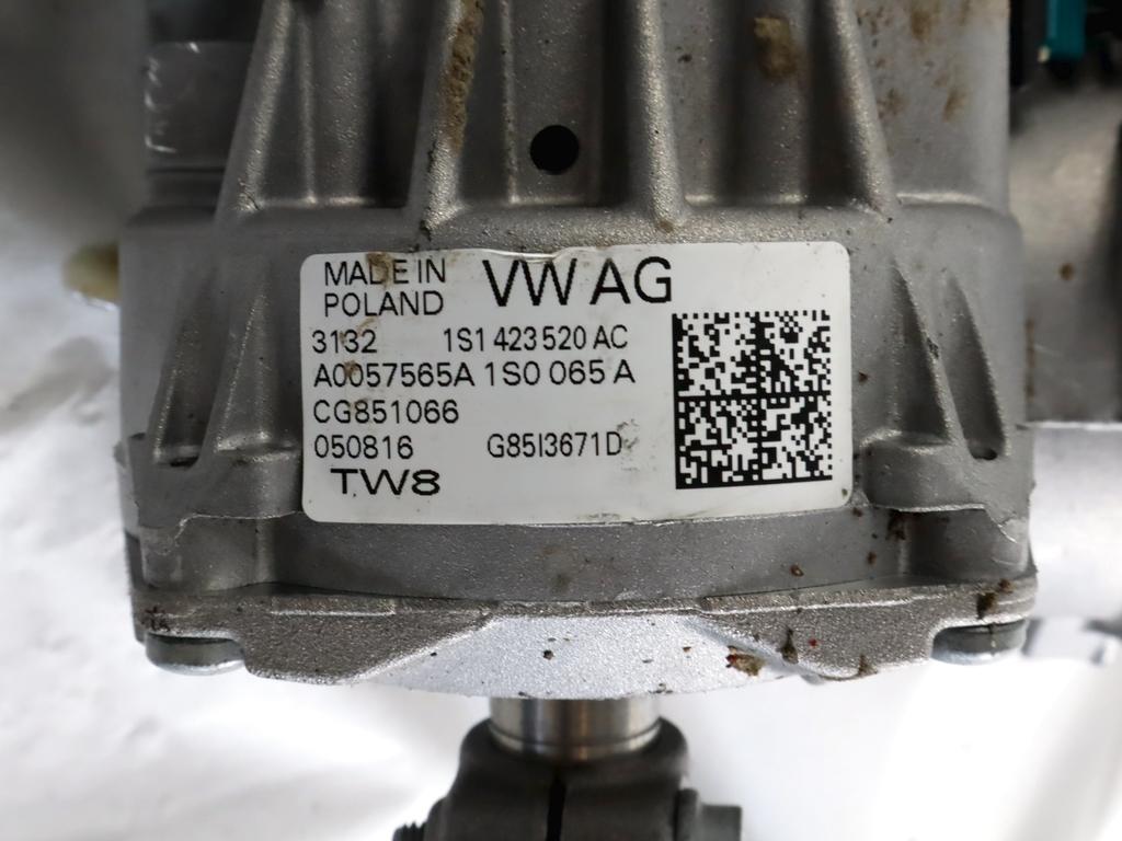 1S1423520AC PIANTONE STERZO GUIDA VOLKSWAGEN UP 1.0 B 44KW 5M 5P (2016) RICAMBIO USATO