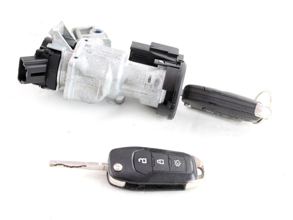 H1BC-3F880-AB KIT BLOCCHETTO ACCENSIONE CON DOPPIA CHIAVE FORD FIESTA 1.5 D 63KW 6M 5P (2020) RICAMBIO USATO H1BT-15607-AB