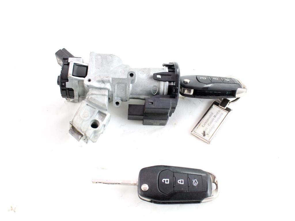 H1BC-3F880-AB KIT BLOCCHETTO ACCENSIONE CON DOPPIA CHIAVE FORD FIESTA 1.5 D 63KW 6M 5P (2020) RICAMBIO USATO H1BT-15607-AB
