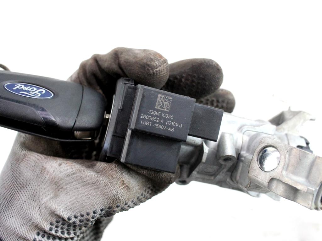 H1BC-3F880-AB KIT BLOCCHETTO ACCENSIONE CON DOPPIA CHIAVE FORD FIESTA 1.5 D 63KW 6M 5P (2020) RICAMBIO USATO H1BT-15607-AB