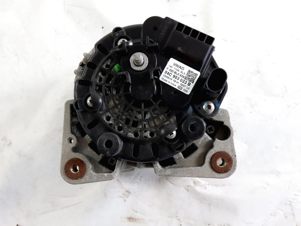 04C903023B ALTERNATORE VOLKSWAGEN UP 1.0 B 44KW 5M 5P (2016) RICAMBIO USATO