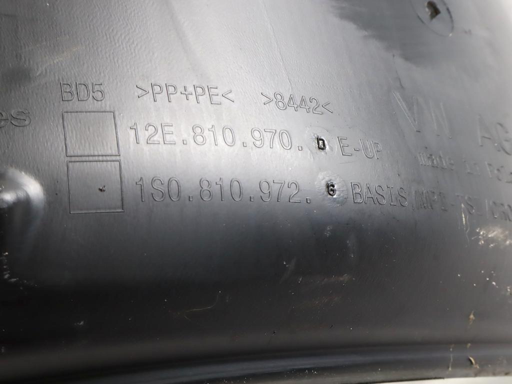 1S0810972G PARASALE PARASASSI POSTERIORE DESTRO VOLKSWAGEN UP 1.0 B 44KW 5M 5P (2016) RICAMBIO USATO
