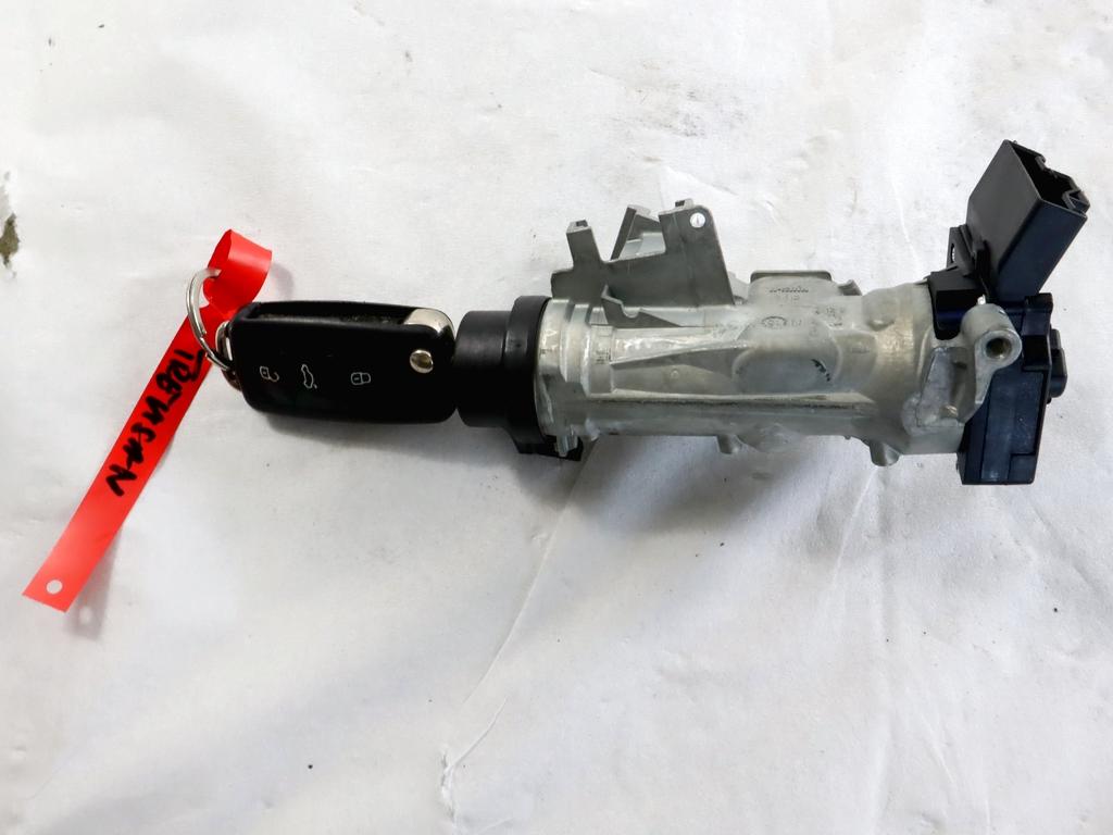 1K0905851D BLOCCHETTO ACCENSIONE CON CHIAVE E SERRATURE VOLKSWAGEN UP 1.0 B 44KW 5M 5P (2016) RICAMBIO USATO