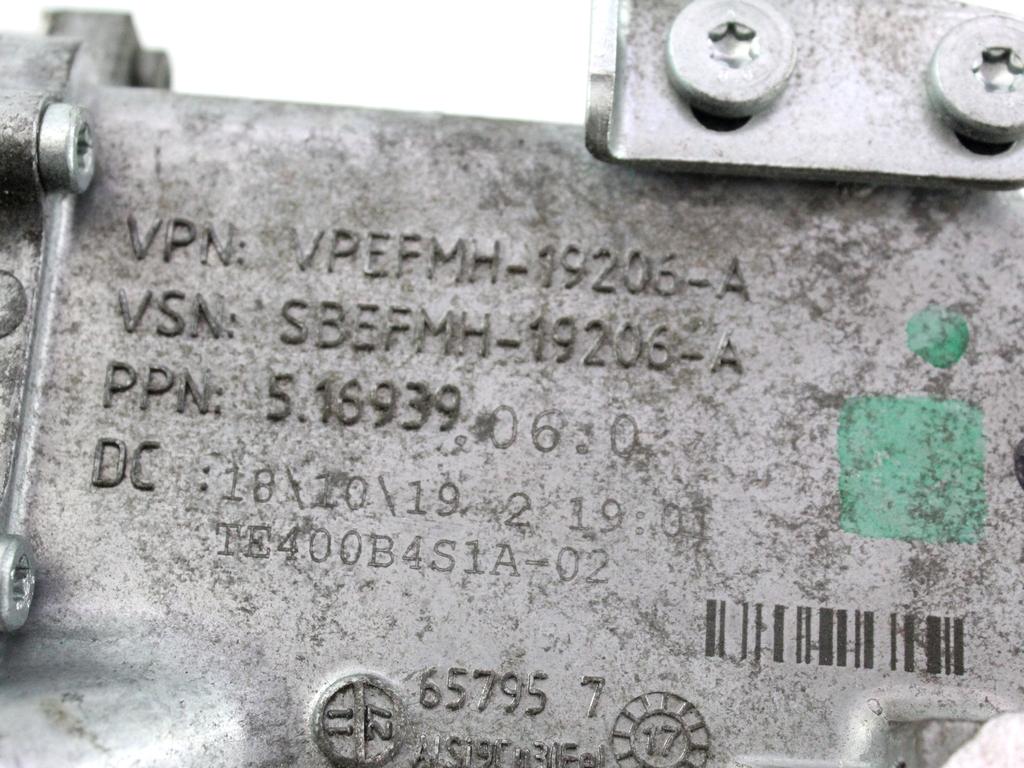 EFMH-19206-A RADIATORE SCARICO GAS EGR FORD FIESTA 1.5 D 63KW 6M 5P (2020) RICAMBIO USATO