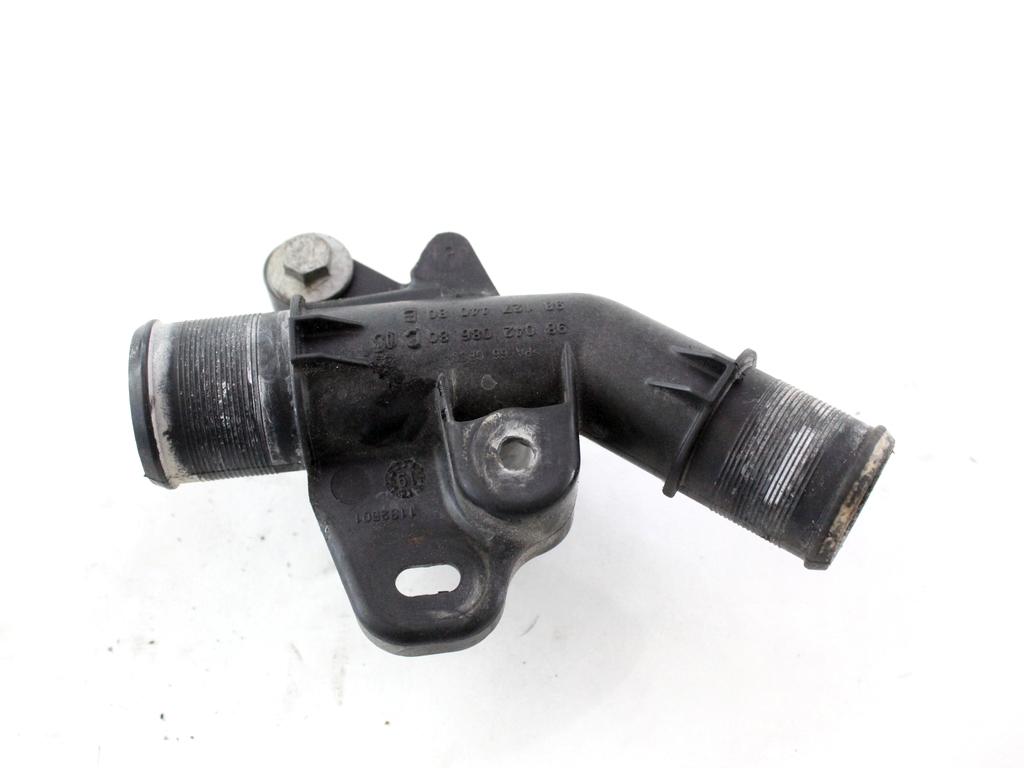 9804208680 MANICOTTO TUBO ACQUA LIQUIDO RAFFREDDAMENTO FORD FIESTA 1.5 D 63KW 6M 5P (2020) RICAMBIO USATO