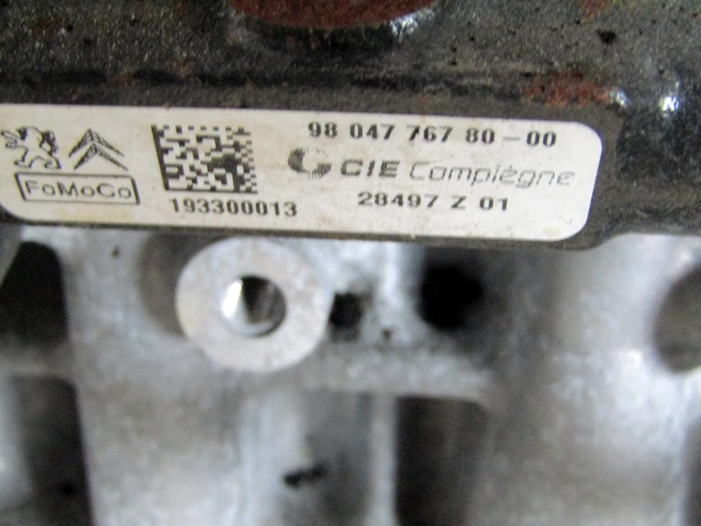 XUJM MOTORE FORD FIESTA 1.5 D 63KW 6M 5P (2020) RICAMBIO USATO CON POMPA INIEZIONE E SERIE INIETTORI 1685778 F1BQ-6007-CB