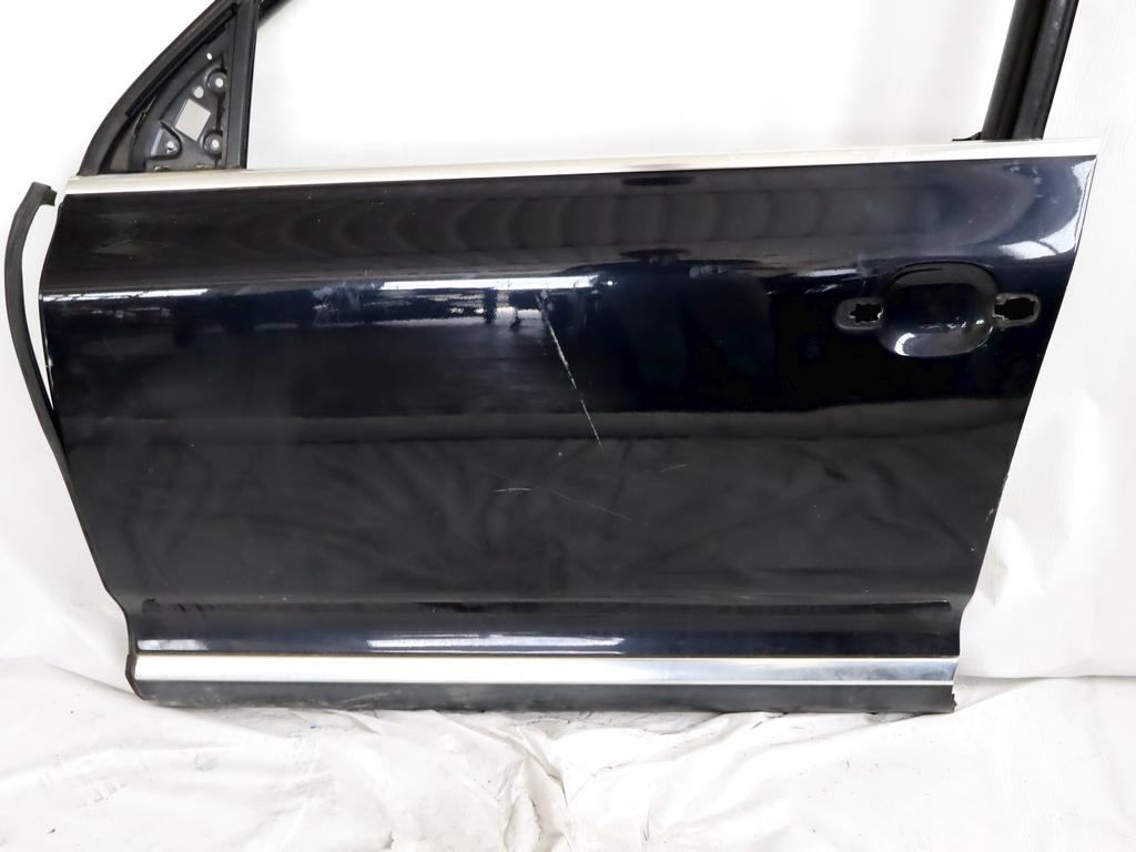 7L0831055L PORTA ANTERIORE SINISTRA GUIDATORE VOLKSWAGEN TOUAREG 2.5 D 4X4 128KW AUT 5P (2007) RICAMBIO USATO GRAFFIATA