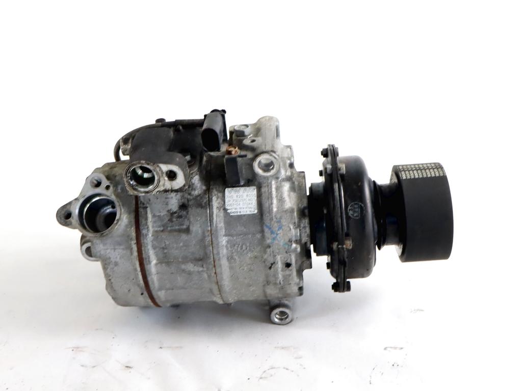 7H0820805G COMPRESSORE CLIMATIZZATORE CLIMA A/C VOLKSWAGEN TOUAREG 2.5 D 4X4 128KW AUT 5P (2007) RICAMBIO USATO