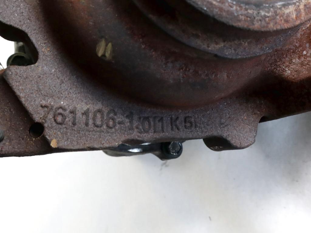 070145701Q TURBINA TURBOCOMPRESSORE VOLKSWAGEN TOUAREG 2.5 D 4X4 128KW AUT 5P (2007) RICAMBIO USATO