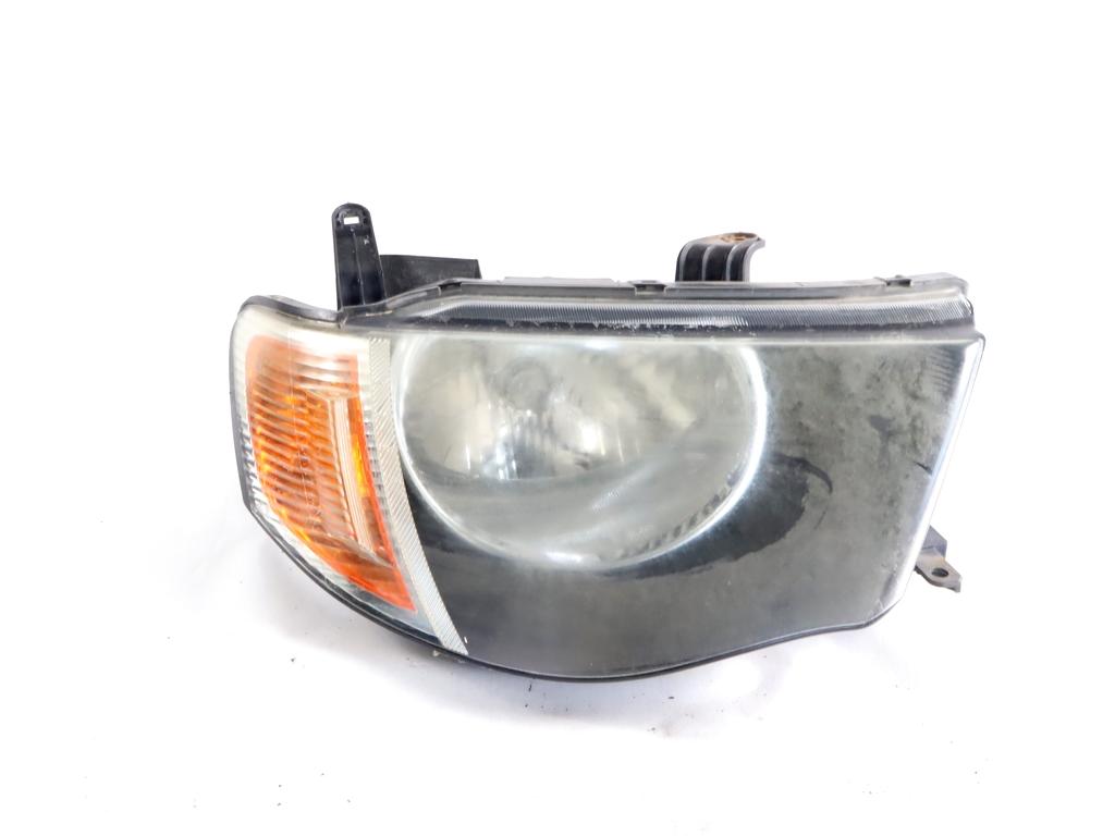 MN146196 FARO FANALE ANTERIORE DESTRO MITSUBISHI L200 2.5 D 4X4 100KW 5M 4P (2006) RICAMBIO USATO TRASPARENTE OPACIZZATO