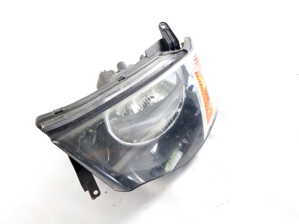 MN146195 FARO FANALE ANTERIORE SINISTRO MITSUBISHI L200 2.5 D 4X4 100KW 5M 4P (2006) RICAMBIO USATO TRASPARENTE OPACIZZATO