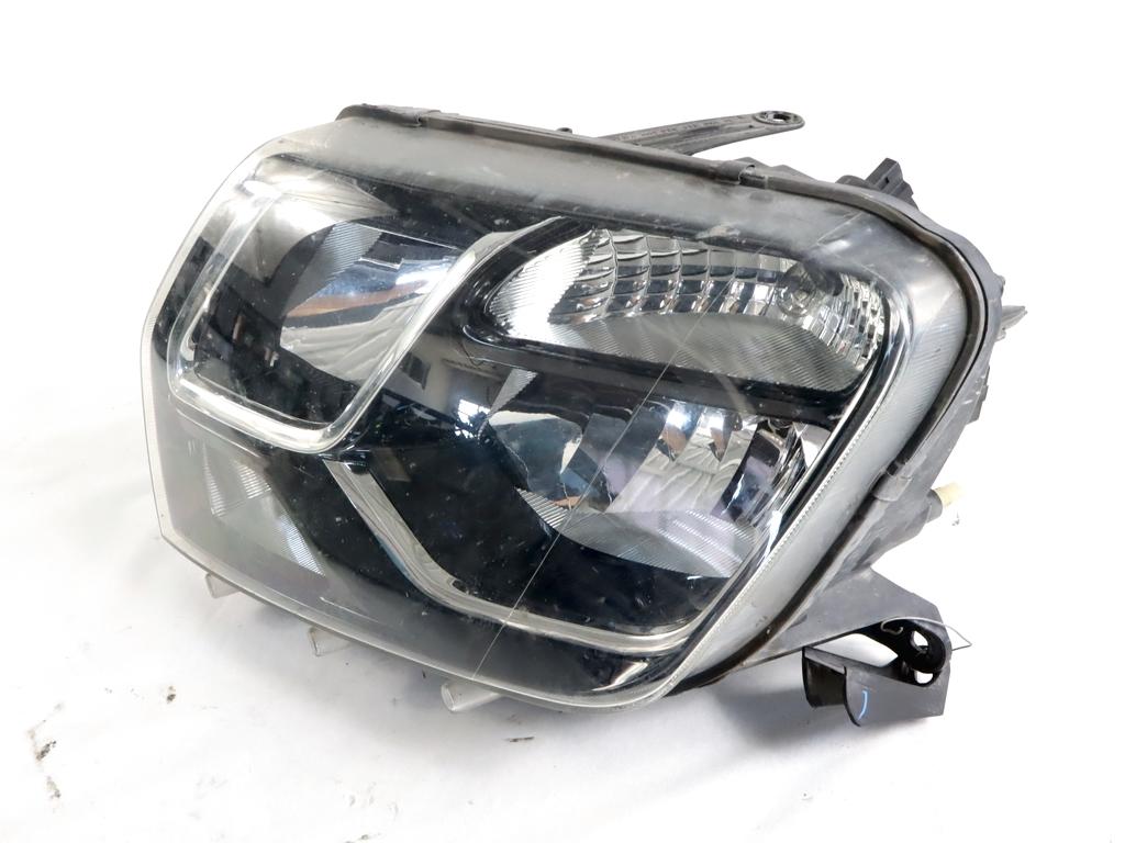260608209R FARO ANTERIORE SINISTRO DACIA DUSTER 1.6 G 84KW 5M 5P (2017) RICAMBIO USATO SUPPORTI SCOCCA POSTERIORE DANNEGGIATI
