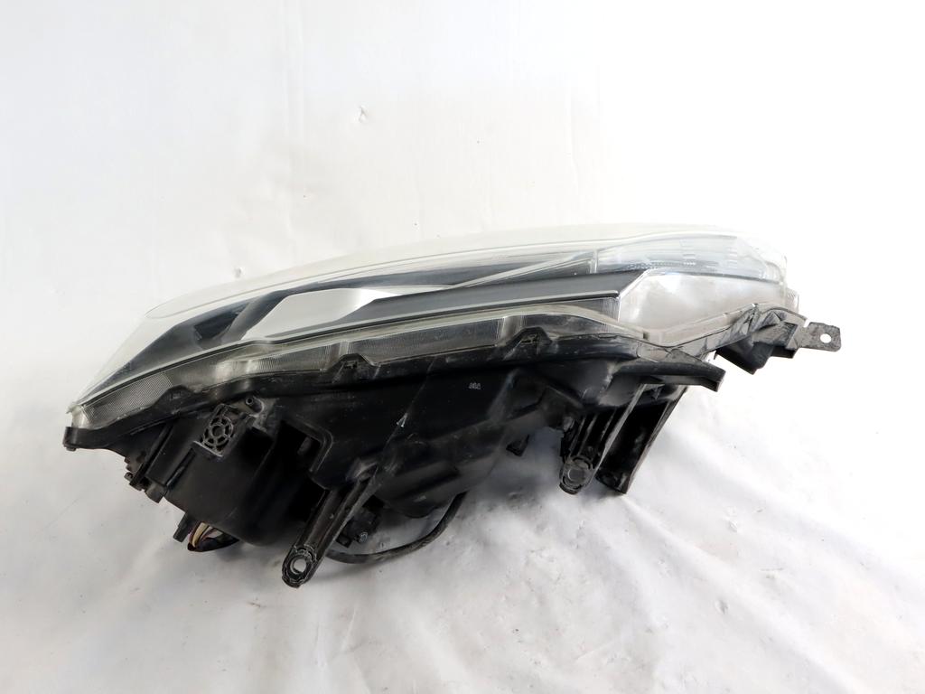 260604CC6C FARO FANALE ANTERIORE SINISTRO LED NISSAN X-TRAIL T32 R 1.6 D 4X4 96KW 6M 5P (2018) RICAMBIO USATO 