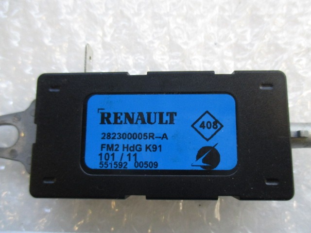 OJACEVALEC / ANTENA OEM N. 282300005R-A ORIGINAL REZERVNI DEL RENAULT LAGUNA BT0/1 KT0/1 MK3 BER/SW (10/2007 - 08/2010) DIESEL LETNIK 2011