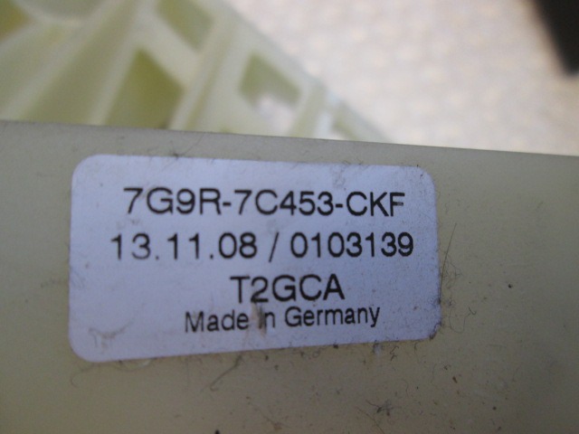 MEHANIZEM VZVODA ROCNEGA MENJALNIKA OEM N. 7G9R7C453CKF ORIGINAL REZERVNI DEL FORD MONDEO BA7 MK3 BER/SW (2007 - 8/2010) DIESEL LETNIK 2009