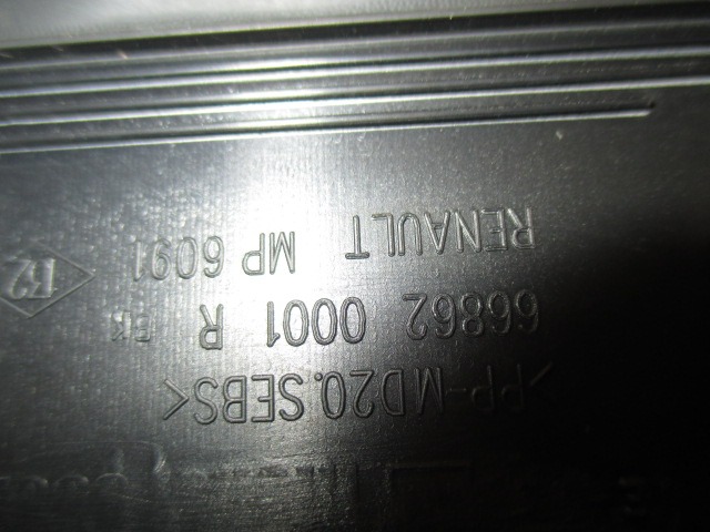 RE?ETKA POD VETROBRANSKIM STEKLOM OEM N. 668620001R ORIGINAL REZERVNI DEL RENAULT LAGUNA BT0/1 KT0/1 MK3 BER/SW (10/2007 - 08/2010) DIESEL LETNIK 2011