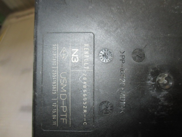 KOMPLET ODKLEPANJE IN VZIG  OEM N. 519287A30 ORIGINAL REZERVNI DEL RENAULT LAGUNA BT0/1 KT0/1 MK3 BER/SW (10/2007 - 08/2010) DIESEL LETNIK 2011