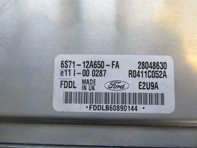 KOMPLET ODKLEPANJE IN VZIG  OEM N. 98VP15607AB ORIGINAL REZERVNI DEL FORD MONDEO B5Y B4Y BWY MK2 BER/SW (2000 - 2007) DIESEL LETNIK 2006