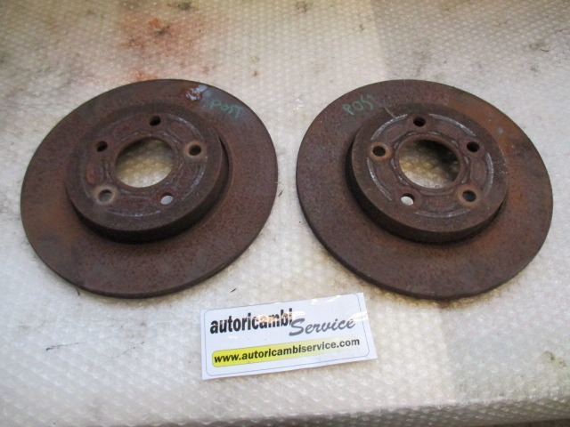 ZADNJI ZAVORNI DISKI OEM N. 1676983 ORIGINAL REZERVNI DEL FORD MONDEO B5Y B4Y BWY MK2 BER/SW (2000 - 2007) DIESEL LETNIK 2006