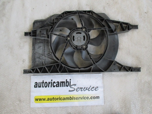 VENTILATOR HLADILNIKA OEM N. 7701067591 ORIGINAL REZERVNI DEL RENAULT LAGUNA BG0/1 KG0/1 MK2 BER/SW (11/2000 - 12/2004) DIESEL LETNIK 2003