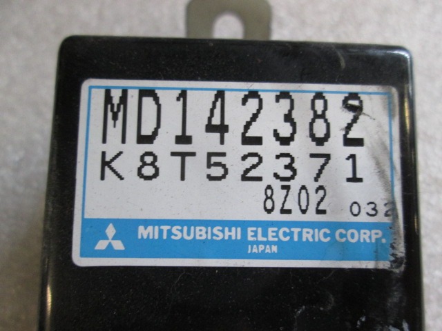 KRMILNA ENOTA ELEKTRICNEGA VENTILATORJA OEM N. MD142382  ORIGINAL REZERVNI DEL MITSUBISHI PAJERO SPORT K7 K9 (11/1998 - 2008) DIESEL LETNIK 1999