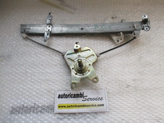 ROCNI SISTEM ZA DVIGOVANJE ZADNJEGA STEKLA  OEM N. 72710SAA003 ORIGINAL REZERVNI DEL HONDA JAZZ GD GE3 GE2 MK2 (2002 - 2008) GD1 GD5 GD GE3 GE2 GE GP GG GD6 GD8 BENZINA LETNIK 2002