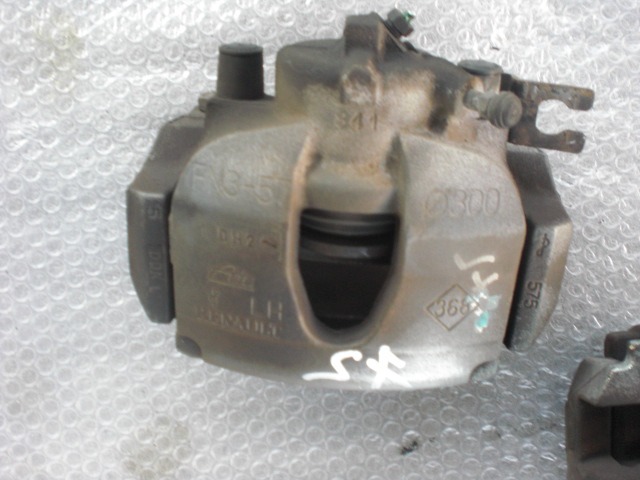 SPREDNJE LEVE ZAVORNE CELJUSTI  OEM N. 7701049103 ORIGINAL REZERVNI DEL RENAULT LAGUNA BG0/1 KG0/1 MK2 BER/SW (11/2000 - 12/2004) DIESEL LETNIK 2003