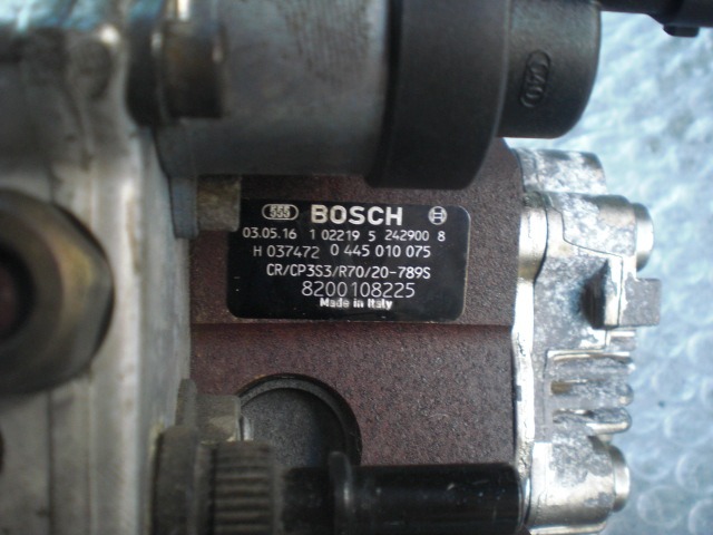 VISOKOTLACNA CRPALKA OEM N.  ORIGINAL REZERVNI DEL RENAULT LAGUNA BG0/1 KG0/1 MK2 BER/SW (11/2000 - 12/2004) DIESEL LETNIK 2003