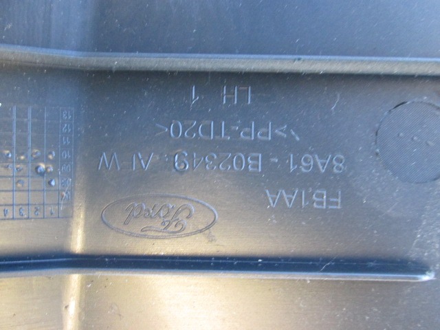 NOTRANJA OBLOGA PRAGA  OEM N. 8A61B02349AFW ORIGINAL REZERVNI DEL FORD FIESTA CB1 CNN MK6 (09/2008 - 11/2012) DIESEL LETNIK 2010