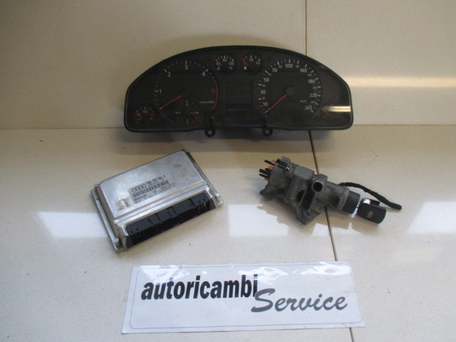 KOMPLET ODKLEPANJE IN VZIG  OEM N.  ORIGINAL REZERVNI DEL AUDI A6 C5 4B 4B5 4B2 BER/SW (1997 - 2001) DIESEL LETNIK 1999