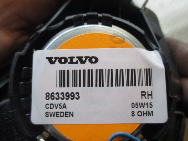 ZVOCNIKI OEM N. 8633993 ORIGINAL REZERVNI DEL VOLVO XC70 295 MK1 (2000 - 2007) DIESEL LETNIK 2005