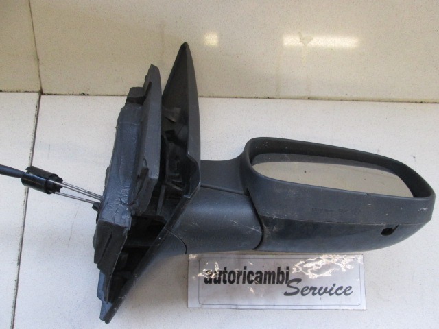 7701054686 SPECCHIETTO RETROVISORE DESTRO MANUALE RIVESTIMENTO SUPPORTO DANNEGGIATO RENAULT MEGANE GRANDTOUR SW 1.5 D 78KW 6M 5P (2008) RICAMBIO USATO 7701474455 7701054753  