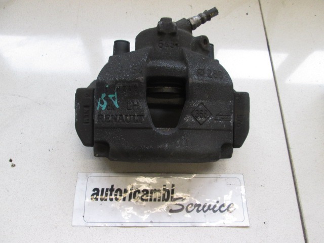 SPREDNJE LEVE ZAVORNE CELJUSTI  OEM N. 7701208553 ORIGINAL REZERVNI DEL RENAULT MEGANE MK2 R BM0/1 CM0/1 EM0/1 KM0/1 LM0/1 BER/GRANDTOUR  (2006 - 2009) DIESEL LETNIK 2008