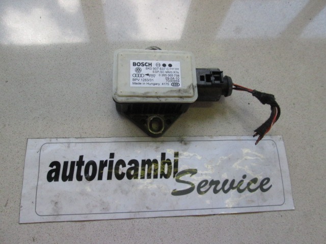 ESP OEM N. 8K0907637C ORIGINAL REZERVNI DEL AUDI A4 B8 8K2 BER/SW/CABRIO (2007 - 11/2015) DIESEL LETNIK 2010