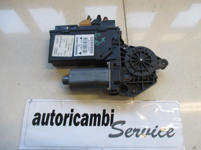 MOTORCEK ELEKTRICNEGA POMIKA ZADNJEGA STEKLA  OEM N. 8E0959802A ORIGINAL REZERVNI DEL AUDI A4 B6 8E2 8E5 BER/SW (2001 - 2005) DIESEL LETNIK 2003