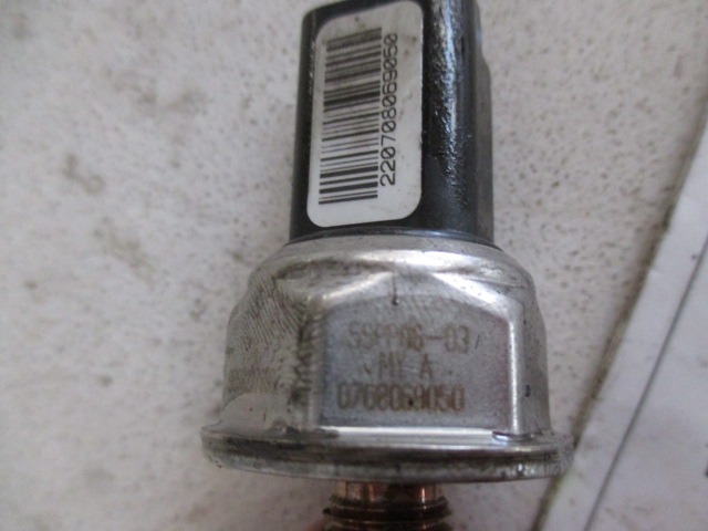 ZELEZNISKI VISOKOTLACNI VENTIL OEM N. 9858227880 ORIGINAL REZERVNI DEL VOLVO C30 533 (2006 - 2012)DIESEL LETNIK 2008