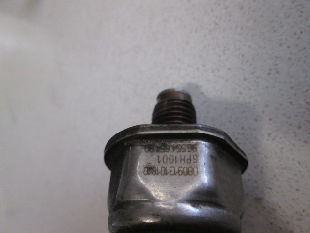 ZELEZNISKI VISOKOTLACNI VENTIL OEM N. 9655465480 ORIGINAL REZERVNI DEL PEUGEOT 207 / 207 CC R WA WC WD WK (05/2009 - 2015) DIESEL LETNIK 2010