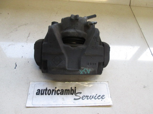 SPREDNJE LEVE ZAVORNE CELJUSTI  OEM N. 410111495R ORIGINAL REZERVNI DEL RENAULT MEGANE MK3 BZ0/1 B3 DZ0/1 KZ0/1 BER/SPORTOUR/ESTATE (2009 - 2015) DIESEL LETNIK 2011